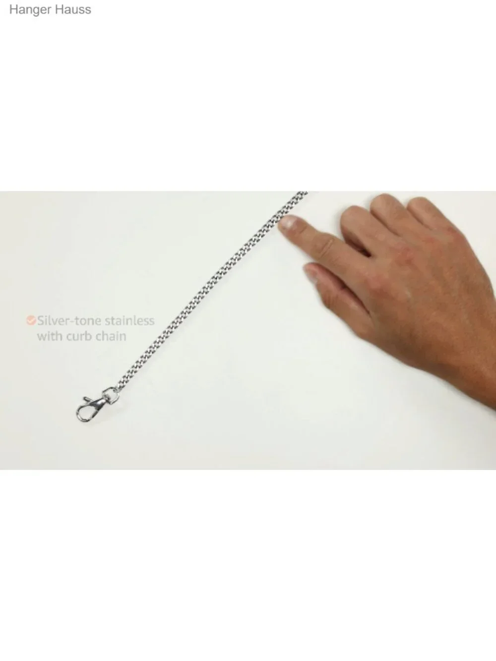 Classic Pocket Watch Quartz Stainless Steel Black Dial Detachable Chain